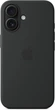 Чохол силіконовий протиударний Silicone Case with MagSafe для Apple Iphone 16 (6.1") Midnight Black - зображення 6