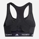 Спортивный топ для бега женский Adidas Tf Bra JG1409 L Black (4067896240589) - изображение 7
