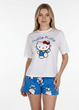 Жіноча піжама Primark Disney Hello Kitty XL Бавовняний для дому та сну Синій (8992) - зображення 1