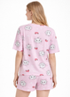 Женская пижама Primark Disney Hello Kitty XXL Хлопковый для дома и сна Пудровый (8991) - изображение 4