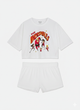 Женская пижама Primark Disney Pixar L Хлопковый для дома и сна Белый (9015) - изображение 4