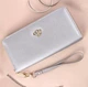 Кошелек No brand 469 женский серебристый - изображение 3