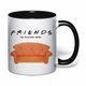 Чашка з друком "Friends (Друзі)" №2 (колір чорний) (37149) - зображення 2