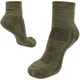 Туристические термо носки Tribe Merino Hike. 41-43р. Шерсть мериноса. Демисезон. Олива. Треккинговые носки T-KB-0017 - изображение 3