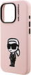 Etui Karl Lagerfeld Silicone Karl Sketch MagSafe do iPhone 16 Pro Max Pink (3666339462970) - obraz 6