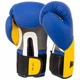 Перчатки для бокса боксерские перчатки Hard Touch Fighter 5242 10 унций Blue-Yellow - изображение 2
