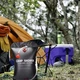 Походный туристический душ 20л 50°C CAMP SHOWER 41x60 см, кемпинговый душ с шнуром и крюком для подверса - зображення 3