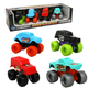 Игрушечный набор машинок 4в1 Мини Траки Technok Toys 9567 пластик 12 см разноцветный - изображение 1