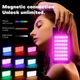 Накамерний відеосвітло LED RGB M20 компактний освітлювач для фото та відеозйомки з регульованою яскравістю - зображення 5