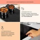 Варочная поверхность Klarstein Virtuosa встраиваемая электроплита на 5 конфорок Черная - изображение 4