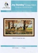 Набір для вишивання за нанесеною на канву схемою “Under the oaks”. AIDA 14CT printed , 77*44 см - зображення 2