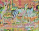 Набір для вишивання за нанесеною на канву схемою “Under the oaks”. AIDA 14CT printed , 77*44 см - зображення 4