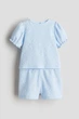 Шорти H&M 1304974 122-128см блакитний - изображение 1