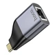 Адаптер USB C To RJ45 Hoco UA35 для ноутбуков и ПК Gigabit Ethernet подключение к интернету без драйверов - изображение 4
