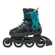 Детские ролики Rollerblade Microblade XT Black Petrol Green 33-36.5 - изображение 4