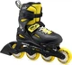 Розсувні ролики Rollerblade Fury Black Yellow 36.5-40.5 - зображення 1