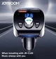 FM блютуз модулятор автомобильный JOYROOM JR-CL02 трансмиттер адаптер зарядное устройство Черный - изображение 3