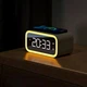 Беспроводное зарядное устройство с будильником 15W для смартфонов MagSafe с ночником и USB выходом - изображение 5
