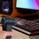 Компактный турбовентилятор USB 5000 мАч с 5 насадками аккумуляторная воздуходувка мощность 135W размер 78 см - изображение 4