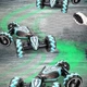 Радиоуправляемая машинка-перевертыш Stunt Super Speed Car 40 см с сенсорным управлением жестами, с парогенератором, музыкальными и световыми эффектами Голубой - изображение 4