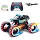 Дрифт машинка на радиоуправлении Yearoo Winner Drift Wheels внедорожник со светящимися колесами, музыкой и управлением жестами Синий - изображение 7