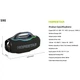 Портативна Bluetooth-колонка Hopestar S90 Black - зображення 2