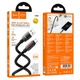 Кабель Hoco U143 Joy 5A charging data cable Type-C Black - зображення 2