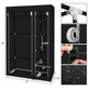 Складаний тканинний шафа для зберігання одягу з полицями Storage Wardrobe 68110 Чорний - зображення 5