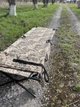 Посилена військова розкладачка 196х66х47 з кишенею тип НАТО Піксель - изображение 2