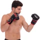 Перчатки боксерские на липучке размер 14 унций Полиуретан UFC Myau Thai Style черный UHK-69680 - изображение 6