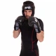 Перчатки боксерские на липучке размер 14 унций полиуретан UFC Boxing черный UBCF-75181 - изображение 6