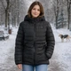 Куртка с подогревом USB, капюшоном и теплоизоляционной подкладкой, теплая электрическая зимняя термокуртка с 3 режимами электроподогрева для зимы, туризма, отдыха, работы и рыбалки, унисекс, 4XL Черная, YKZM-62-4XL-Black - изображение 1