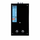 Колонка газова димохідна Thermo Alliance JSD20-10GD 10 л скляна панель Black - зображення 1