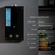 Колонка газова димохідна Thermo Alliance JSD20-10GD 10 л скляна панель Black - зображення 3