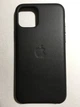 Чохол шкіряний протиударний Leather Case для Apple Iphone 11 Pro Max Black - зображення 5