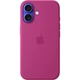 Чехол силиконовый противоударный Silicone Case with MagSafe для Apple Iphone 16 (6.1") Fuchsia - изображение 1