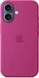 Чехол силиконовый противоударный Silicone Case with MagSafe для Apple Iphone 16 (6.1") Fuchsia - изображение 10
