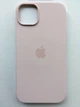 Чехол силиконовый противоударный Silicone Case with MagSafe для Apple Iphone 15 (6.1") Light Pink - изображение 2