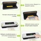 Вакууматор бытовой для продуктов питания Vacuum Sealer 120W вакуумный упаковщик + 10 пакетов (384VC) - изображение 6
