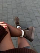 Угги зимние на меху UGG натуральная замша, шоколадные T007-7 39 - изображение 7