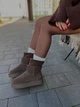Угги женские замшевые зимние UGG на меху шоколадные 36 (6010) - изображение 1