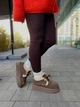 Угги короткие зимние UGG натуральная замша, наполнитель мех S7985-35 коричневые 39 - изображение 4