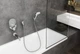 Змішувач HANSGROHE Vernis Blend прихованого монтажу для ванни/душу 200 , Chrome (71449000) - изображение 2