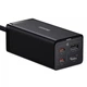Зарядное устройство настенное Baseus GaN5 Pro Desktop Fast Charger 67W с кабелем Black (CCGP110201) - изображение 2