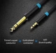 Кабель аудіо Vention minijack 3.5 мм — Jack 6.35 мм 2 м Black (BABBH) - зображення 2
