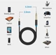 Кабель аудіо Vention minijack 3.5 мм — Jack 6.35 мм 2 м Black (BABBH) - зображення 5