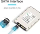 Кабель Vention SATA 3.0 для жорстких дисків, накопичувачів і приводів CD-ROM 0.5 м Blue (KDDSD) - зображення 5
