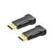 Конвертер Vention DisplayPort Male to HDMI Adapter Black (HBPB0) - зображення 1