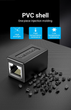 Удлинитель сетевого кабеля Vention Cat.6 FTP 1000 Мбит/с 250 МГц переходник RJ45 Ethernet Black (IPVB0) - изображение 9