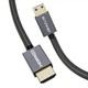 Кабель BLITZWOLF HDMI to Mini HDMI 4K*2K@60HZ, 18GBPS 1.2 м Black/Gray (BW-HDC) - зображення 1